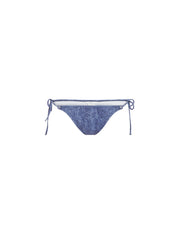 Denim Print Triangle Swim Bottoms