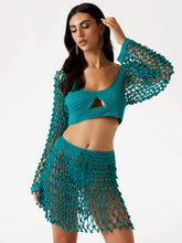 Pom Crochet Crop Top