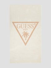 Jacquard Palm Triangle Logo Towel