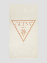 Jacquard Palm Triangle Logo Towel