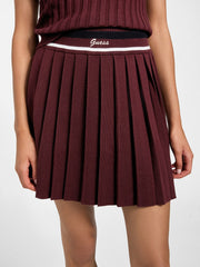 Sabina Pleated Sweater Skirt