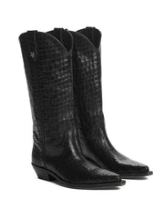camperos leather cowboy boots