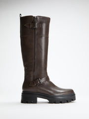 Lynnie Knee-High Lug Boots