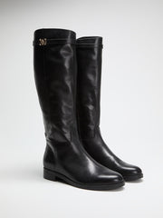 Zoro Leather Riding Boots
