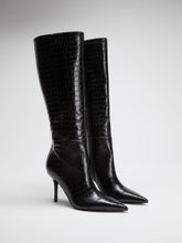 Gressa Knee-High Faux-Leather Boots