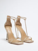 Olivia Embellished Leather Sandal