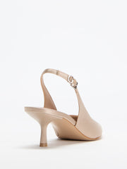 Yannick Satin Kitten Heels
