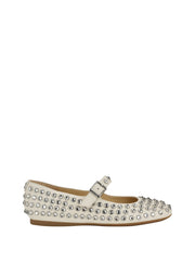 Kalidal Rhinestone Ballet Flats