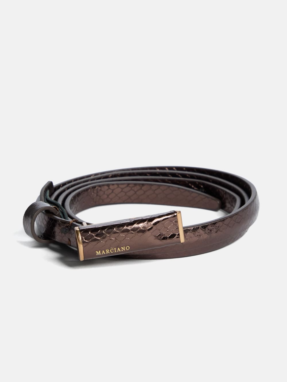 Patent Leather Minimalist Belt