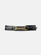 Bamboo Clasp Leather Belt