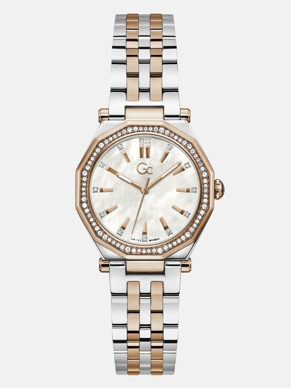 Gc Two-Tone Analog Watch
