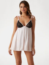 Vanessa Babydoll Slip and Thong Set