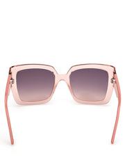 Square Quattro G Plastic Sunglasses