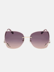Raelynn Square Rimless Sunglasses