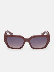 Leigh-Anne Rectangular Plastic Sunglasses