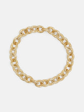 Gold-Tone Pav Link Necklace