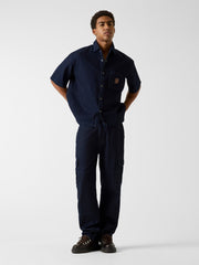 Oversize cropped shirt