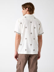 Embroidered Camp Shirt