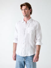 Linen striped shirt