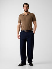 Twill chino pants