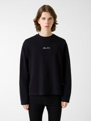 Boxy fit knit t-shirt