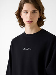 Boxy fit knit t-shirt