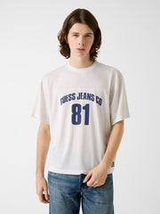 Boxy Crop Mesh Jersey