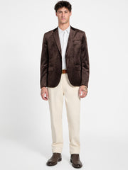 Eco Fulham Embossed Velvet Blazer