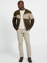 Wool blend cardigan