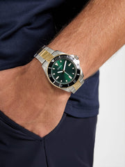 Two-Tone Analog Watch