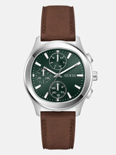 Genuine leather multi-fuction watch 40 mm