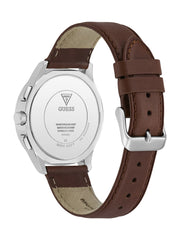 Genuine leather multi-fuction watch 40 mm