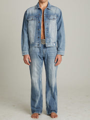 Vintage Denim Straight Jeans