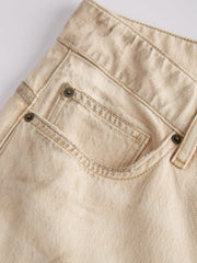 Vintage Denim Straight Jeans