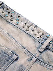 embellished flare pants