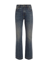 vintage light washed denim pant