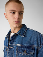 Oversized Denim Trucker Jacket