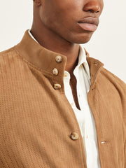 Suede Flight Jacket