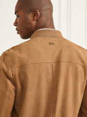 Suede Flight Jacket