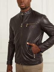 Genuine Leather Biker Jacket