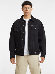 Oversized Denim Trucker Jacket