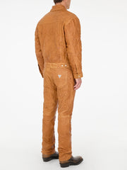 leather trucker jacket