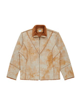 Leather Sherpa Jacket