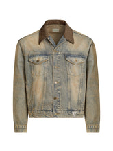 washed denim trucker jacket