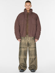 cotton ripstop parka jacket