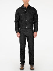 leather trucker jacket