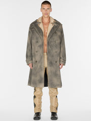 woven trench coat