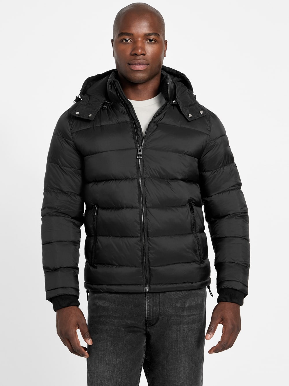 Glacier Matte Nylon Puffer Jacket