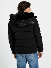 Hooded puffer jacket