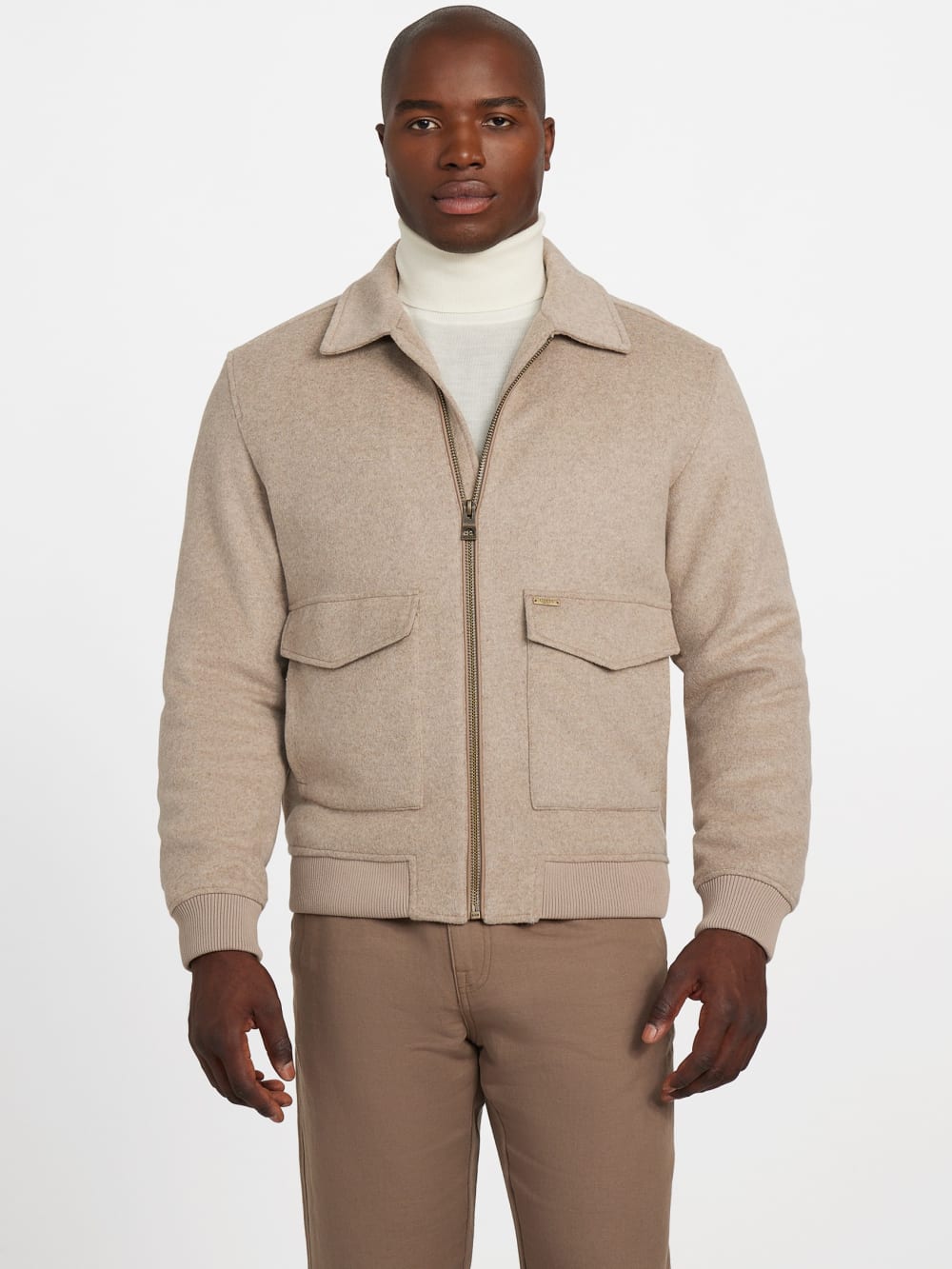 Eco Padded Wool-Blend Jacket